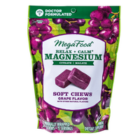 Thumbnail for Relax + Calm Magnesium Soft Chews Grape