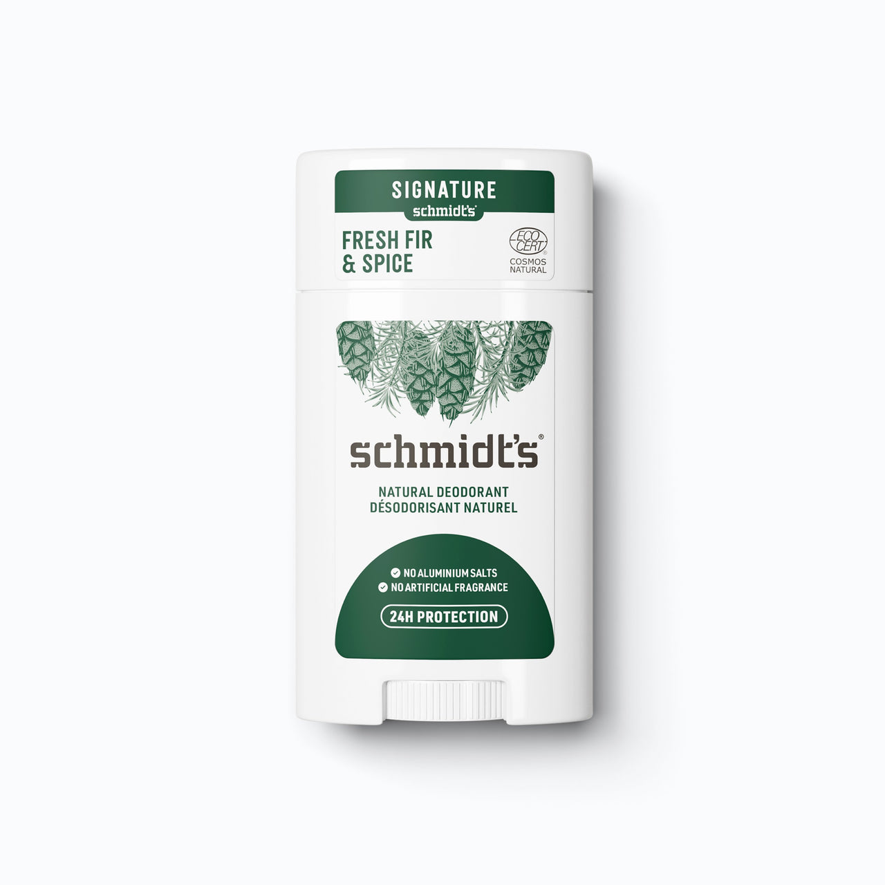 Natural Deodorant, Fresh Fir & Spice - Schmidts