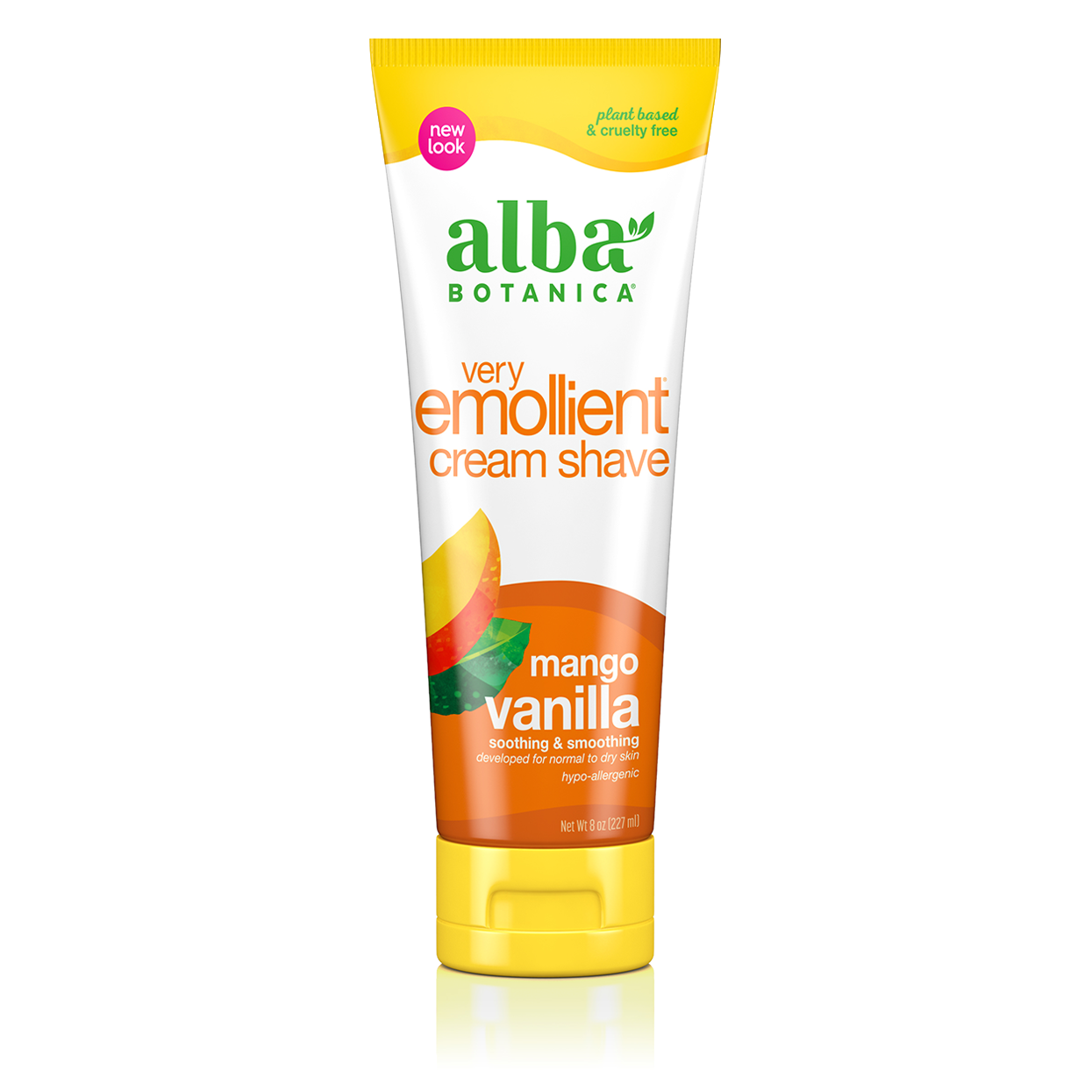 Shaving Cream-Mango/Vanilla - Alba Botanica