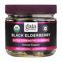 Thumbnail for Black Elderberry Extra Strength - Gaia Herbs