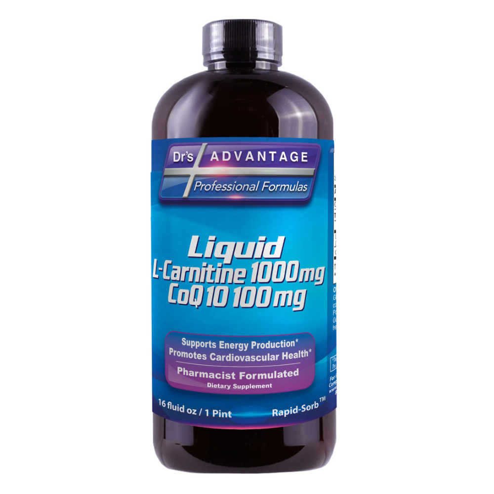 Liquid L-Carnitine 1000mg CoQ10 100mg