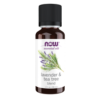 Thumbnail for Lavender & Tea Tree Oil Blend - Now Foods