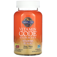 Thumbnail for Vitamin Code Gummies Vitamins D3 & K2 Raspberry Lemon - Garden of Life