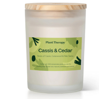 Thumbnail for CASSIS & CEDAR NATURALLY SCENTED CANDLE