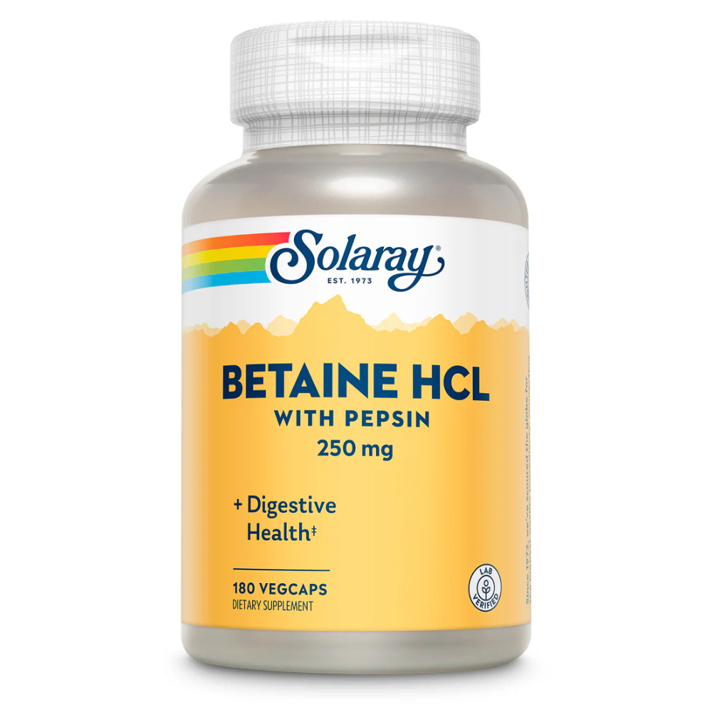 Betaine HCl with Pepsin 250mg