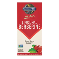 Thumbnail for Herbals Liposomal Berberine Capsules - Garden of Life