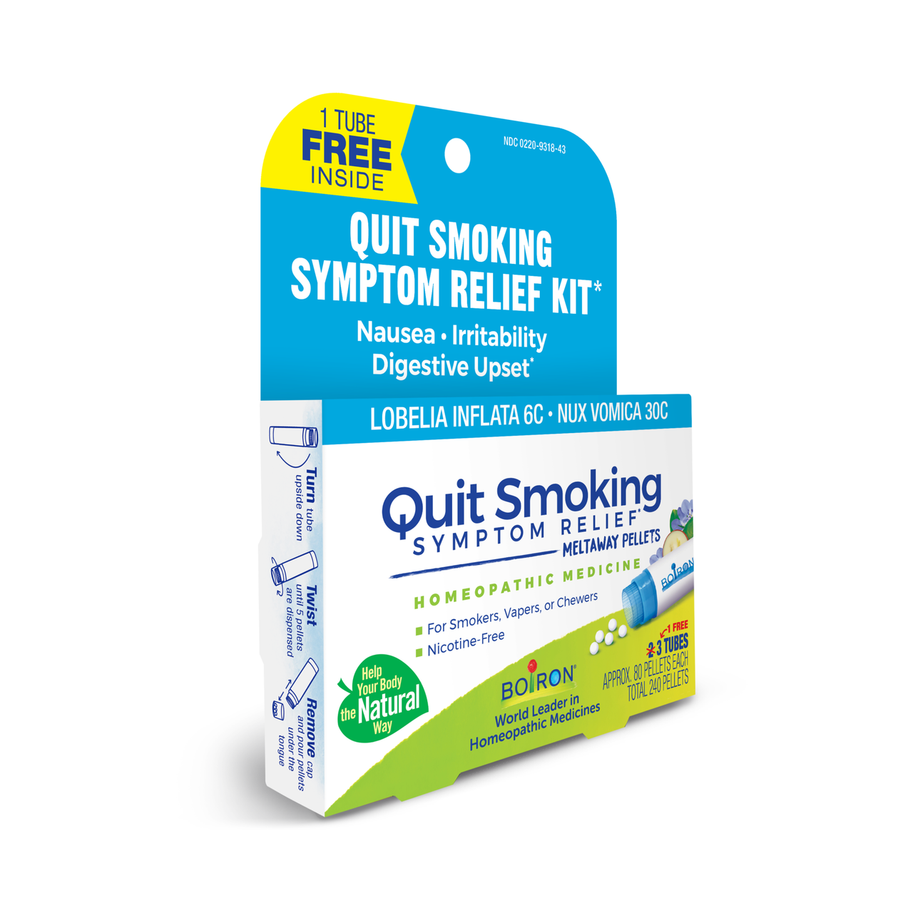 Quit Smoking Relief Kit - Boiron