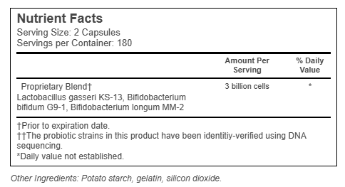 Kyo-Dophilus Daily Probiotic - 3 billion CFU