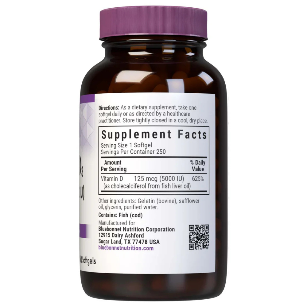VITAMINA D3 5000 UI 125 MCG