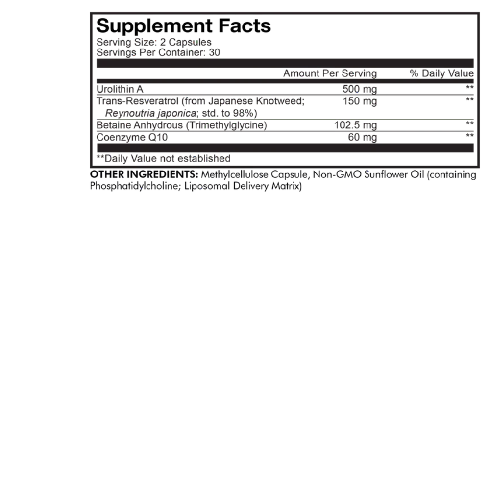 LIPOSOMAL UROLITHIN A