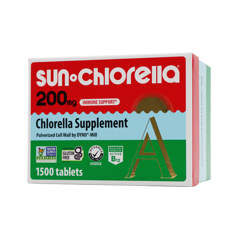 Sun Chlorella Tablets 200mg - Sun Chlorella