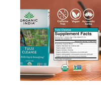 Thumbnail for Tulsi Cleanse Tea – Organic Herbal Detox Blend