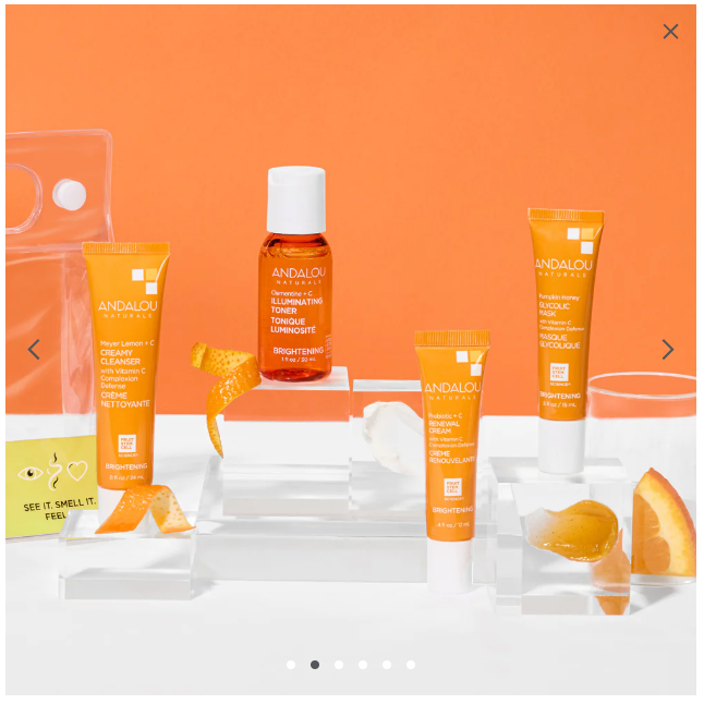 Brightening Routine Kit - Andalou Naturals