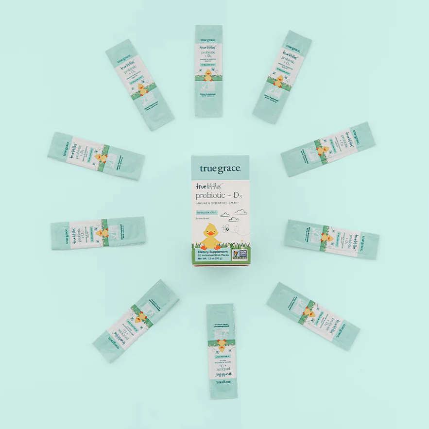 True Littles Probiotic + D3 - True Grace
