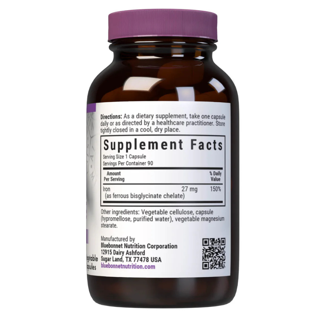 ALBION EXTRA-STRENGTH CHELATED IRON 27 mg