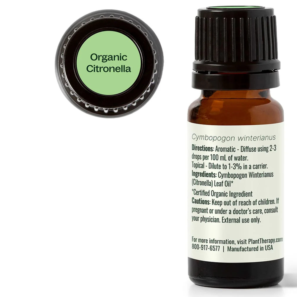 Organic Citronella Essential Oil