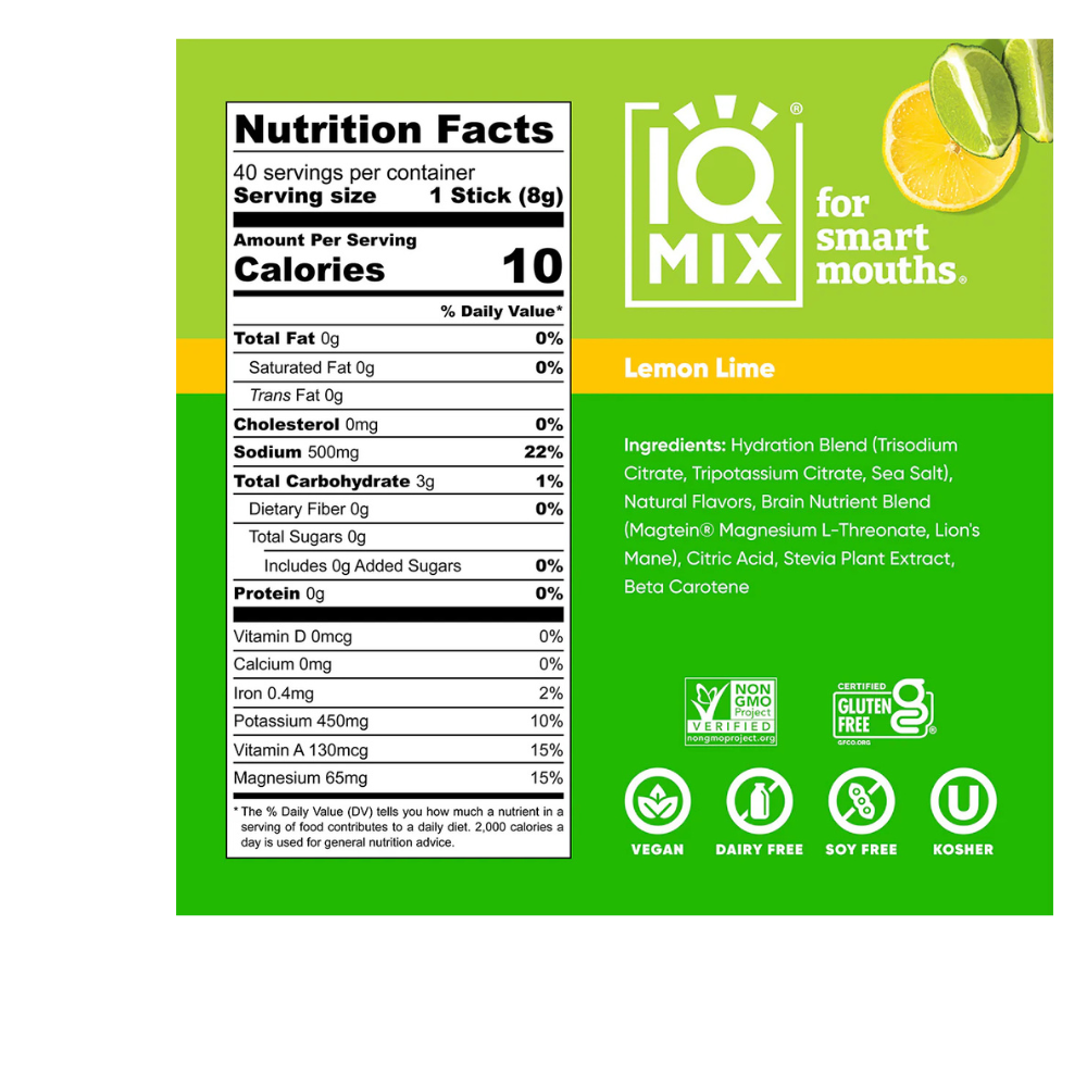 IQ MIX LEMON LIME