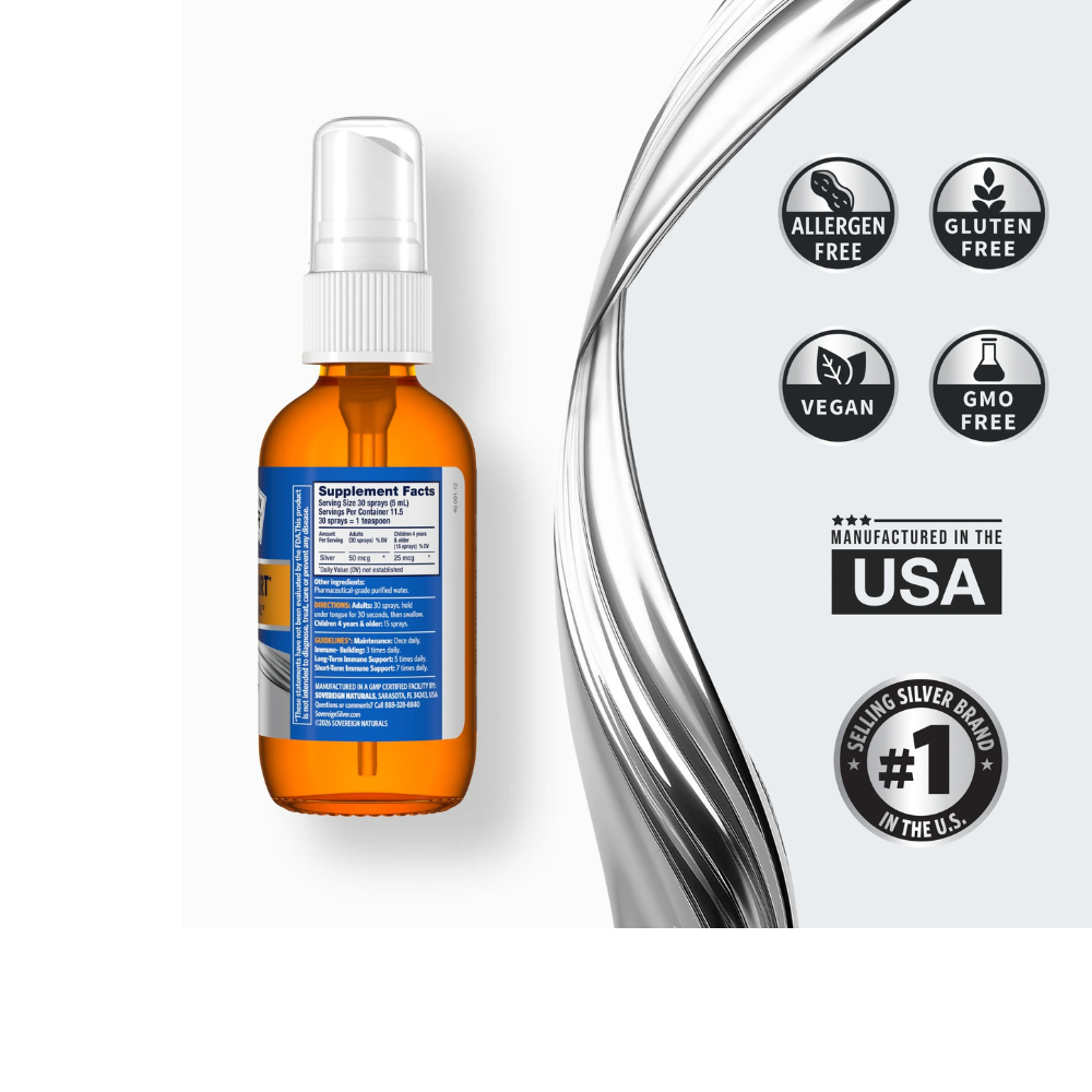 Sovereign Silver Immune Support Fine Mist Spray