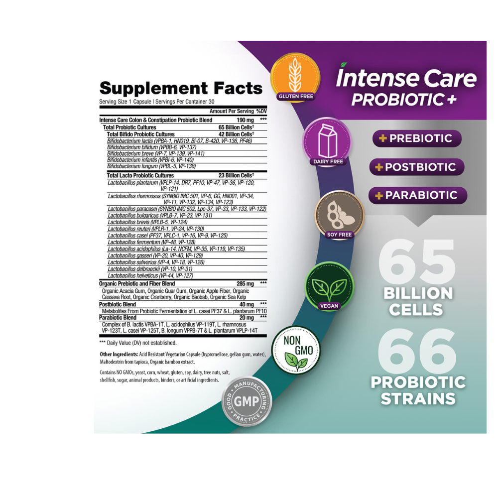 INTENSE CARE COLON CONSTIPATION PROBIOTIC