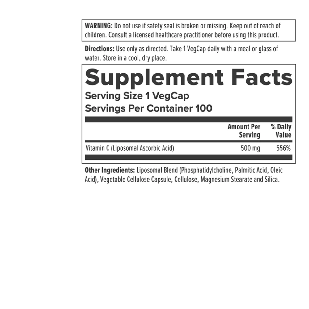 LIPOSOMAL VITAMIN C