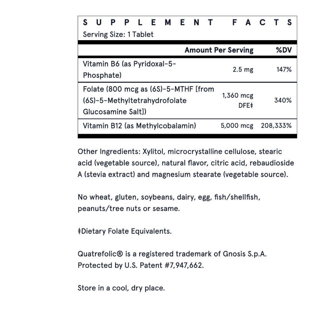 Methyl B-12 & Methyl Folate Cherry