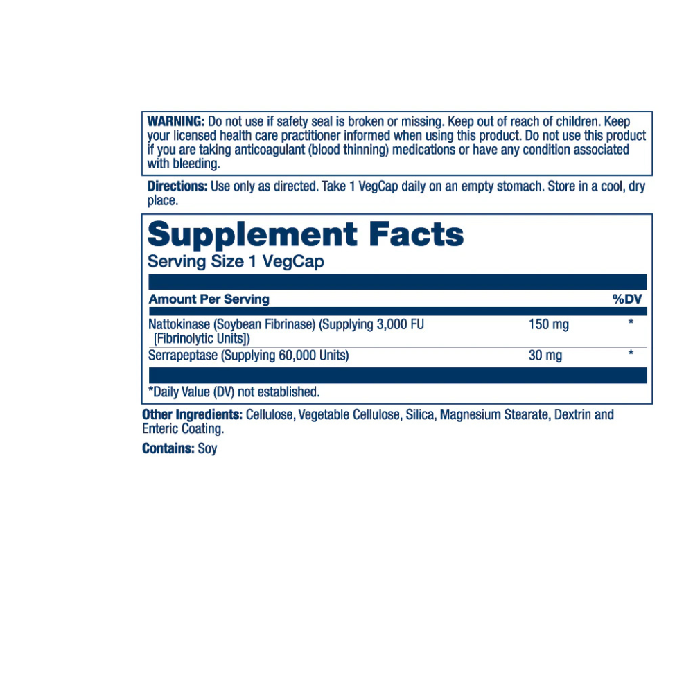 Nattokinase & Serrapeptase