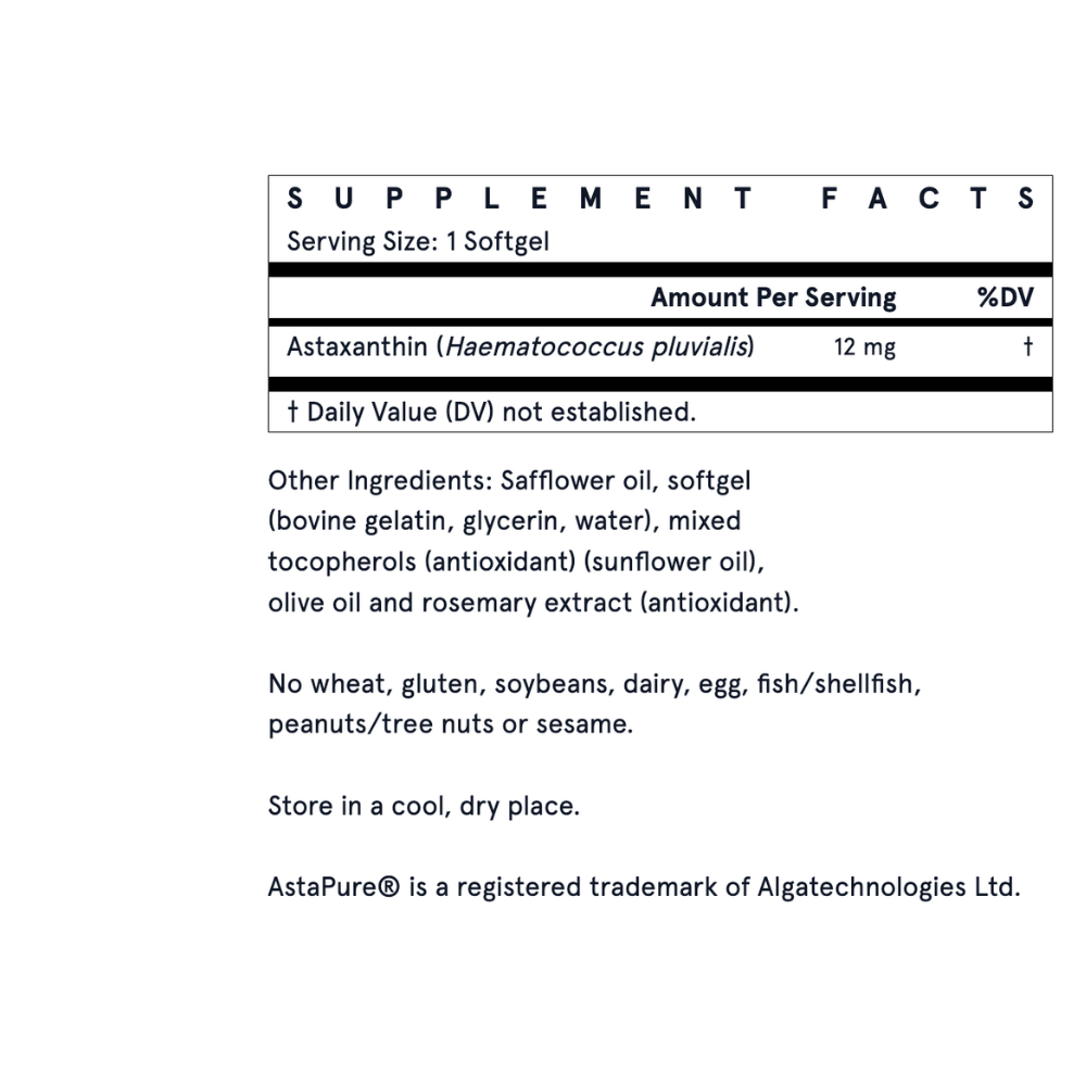 Astaxanthin - 12mg