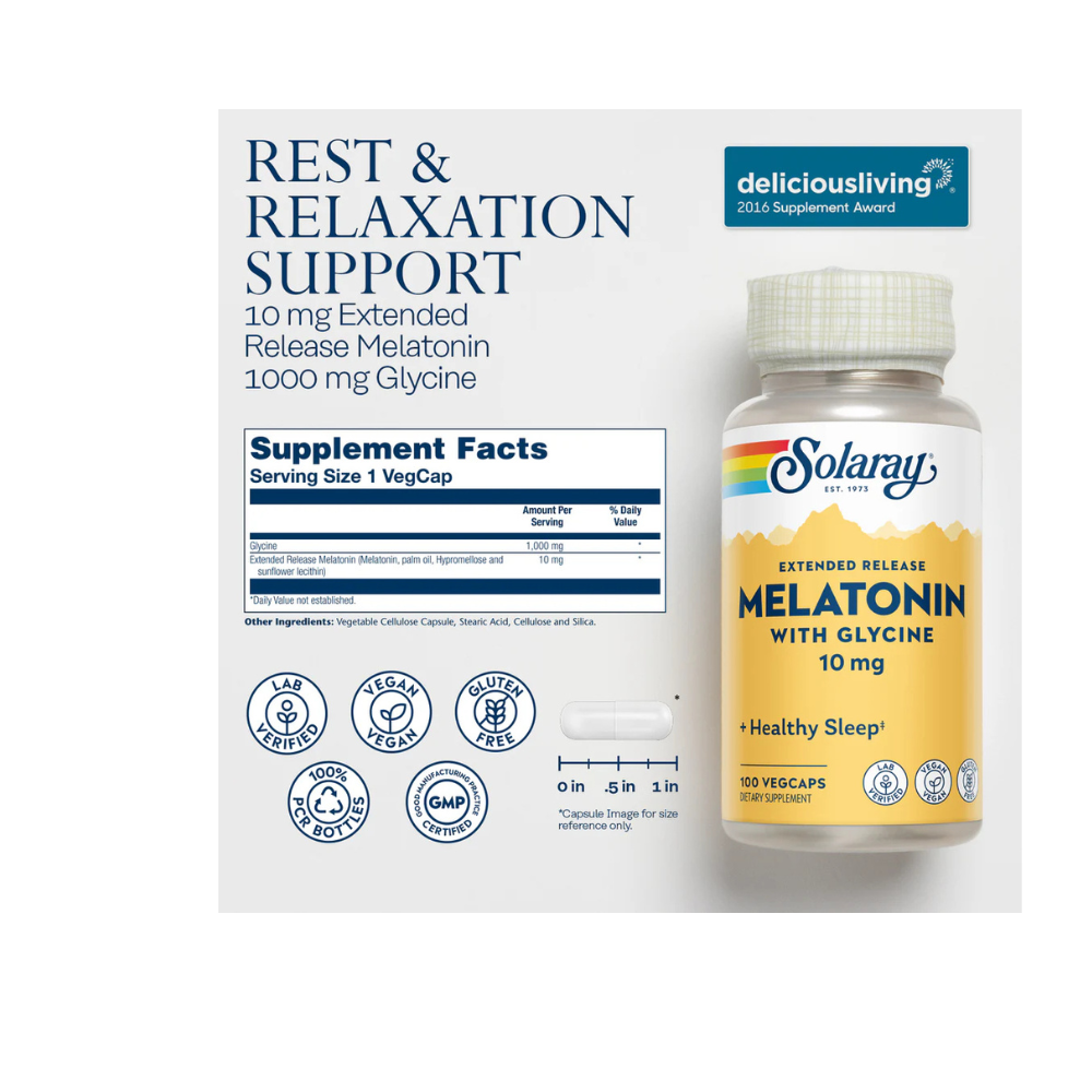 Extended Release Melatonin w/Glycine