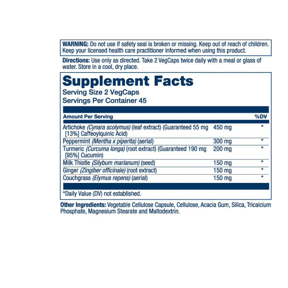 Gallbladder Support Formula