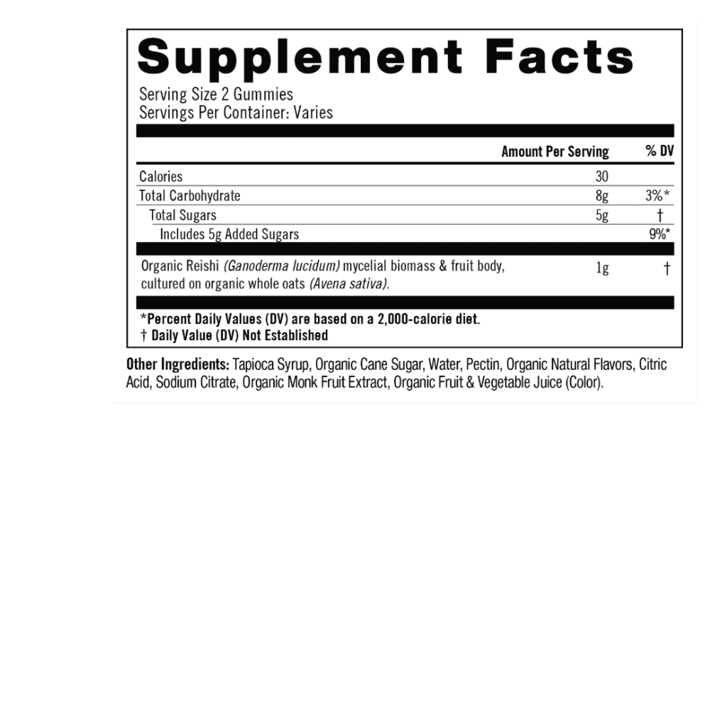 Reishi Mushroom Gummies