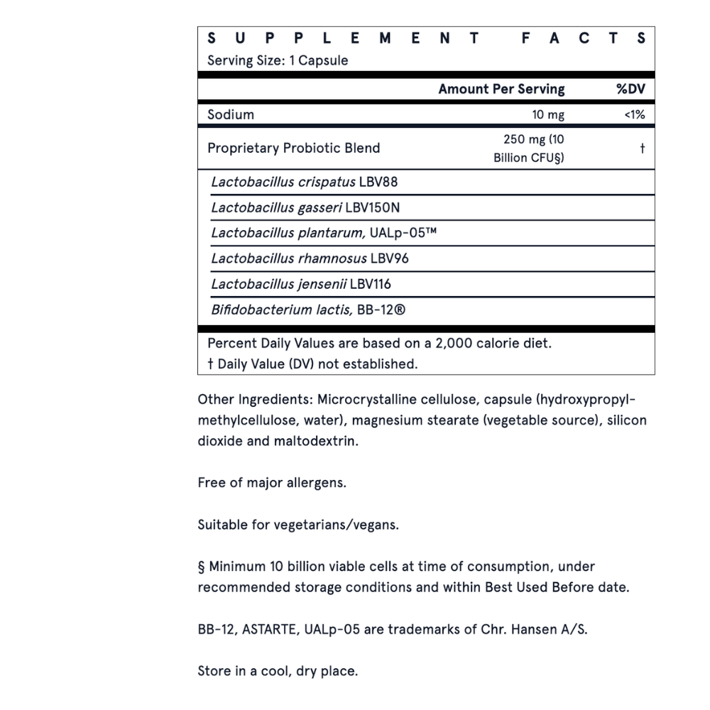 Fem-Dophilus Advanced - 10 Billion CFU (Shelf Stable)