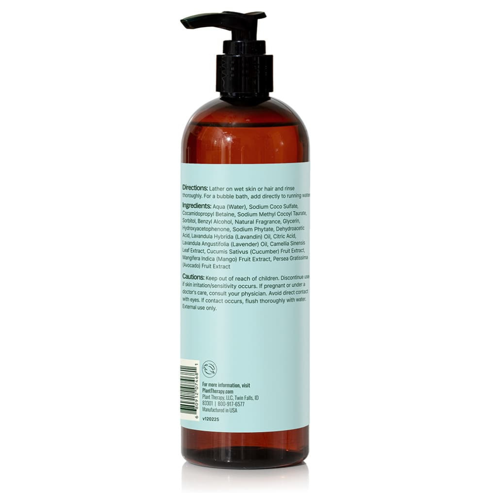 DULCE LAVANDA GEL DE BAÑO, ESPUMA Y CHAMPÚ 3 EN 1