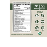 Thumbnail for ORG FLORA SENIOR DAILY PROBIOTIC SUPPLEMENT