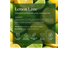 Thumbnail for GUT HEALTH + HYDRATION LEMON LIME