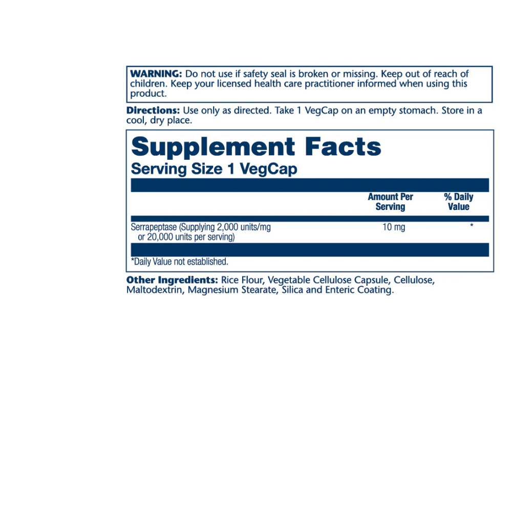 Serrapeptase 10mg