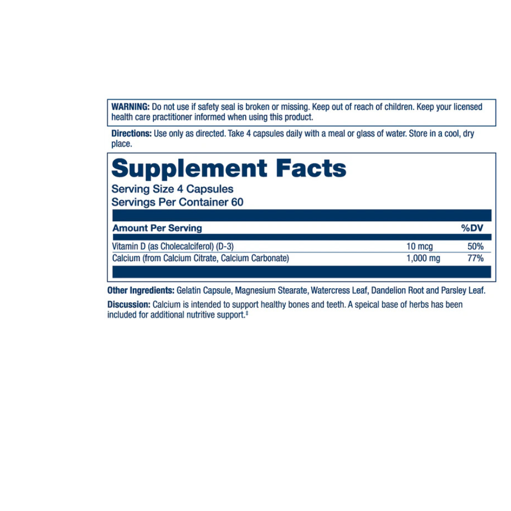 Calcium Citrate With Vitamin D-3 1000mg