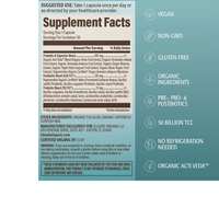 Thumbnail for Gas & Bloating Probiotic Capsules - 30 Servings