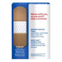 Thumbnail for Band-Aid Brand Flexible Fabric Adhesive Bandages,Assorted