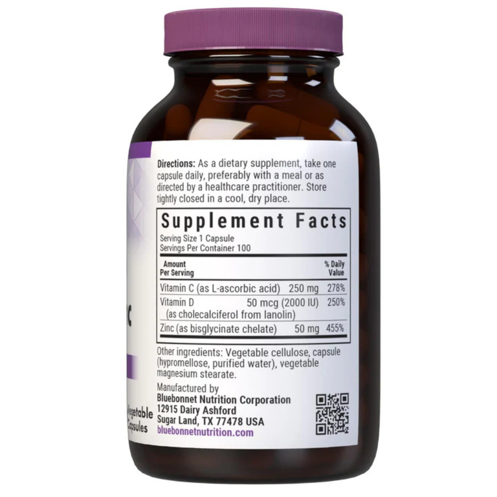 Vitamin C, D3 & Zinc