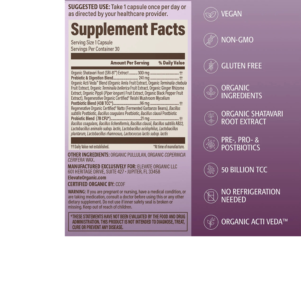 Women’s Probiotic Capsules - 30 Servings