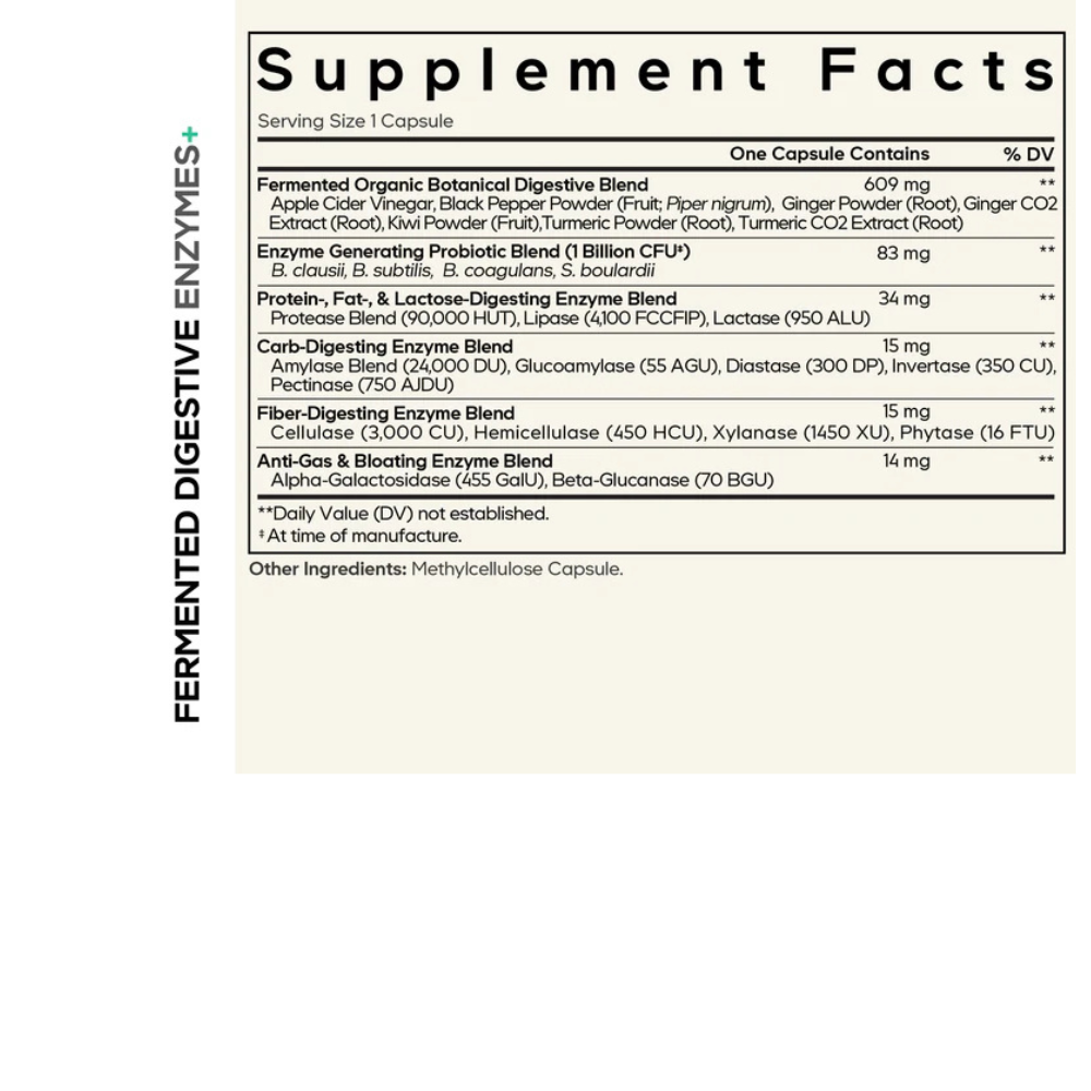 Fermented Digestive Enzymes Large