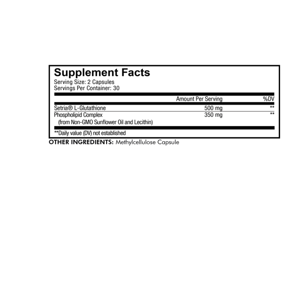 LIPOSOMAL GLUTATHIONE Village Green Apothecary LIPOSOMAL GLUTATHIONE Village Green Apothecary