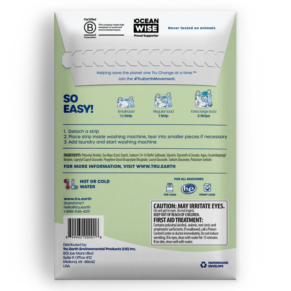 ECO STRIPS LAUNDRY DETERGENT