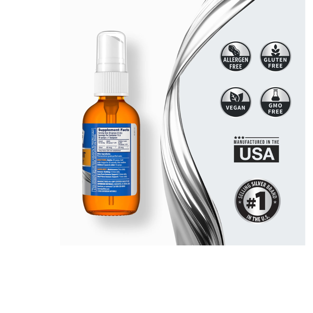 Sovereign Silver Immune Support Fine Mist Spray