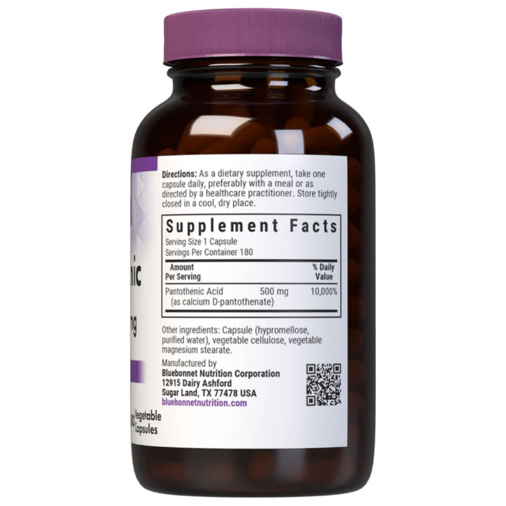 PANTOTHENIC ACID 500 mg