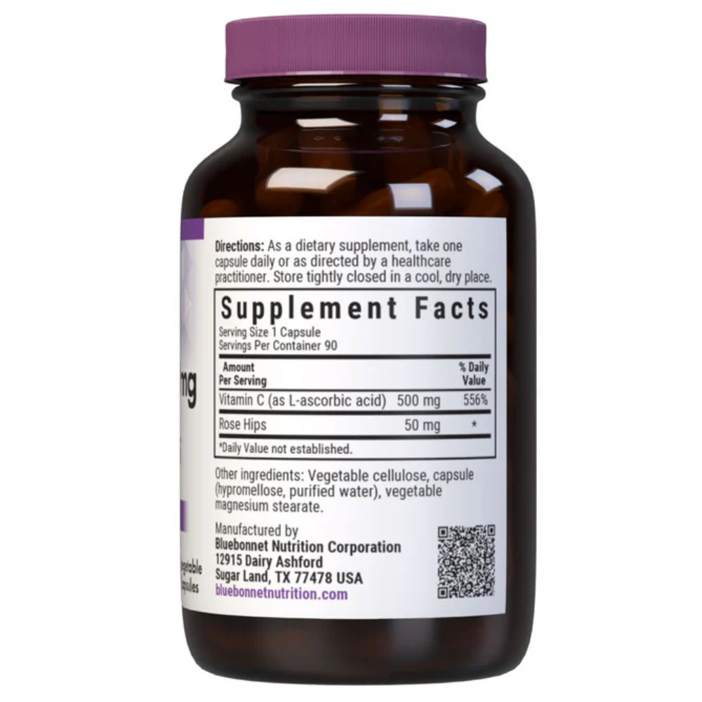 VITAMIN C-500 mg & ROSE HIPS