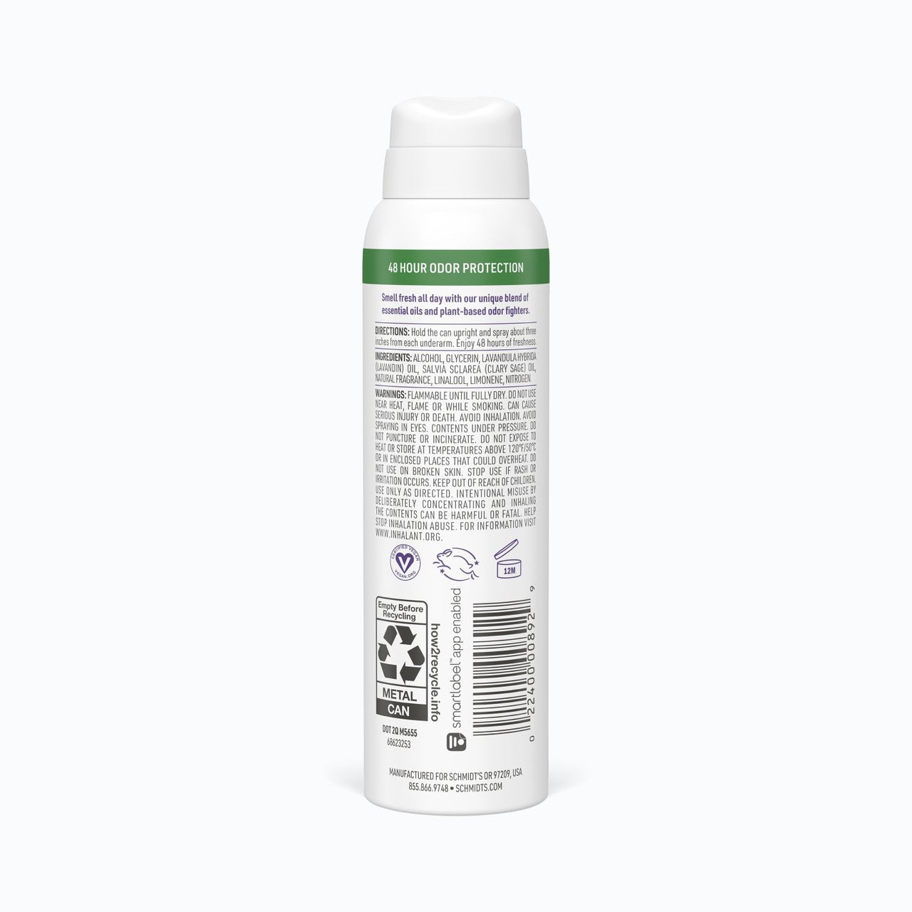 Deodorant Spray Lavender & Sage - Schmidts