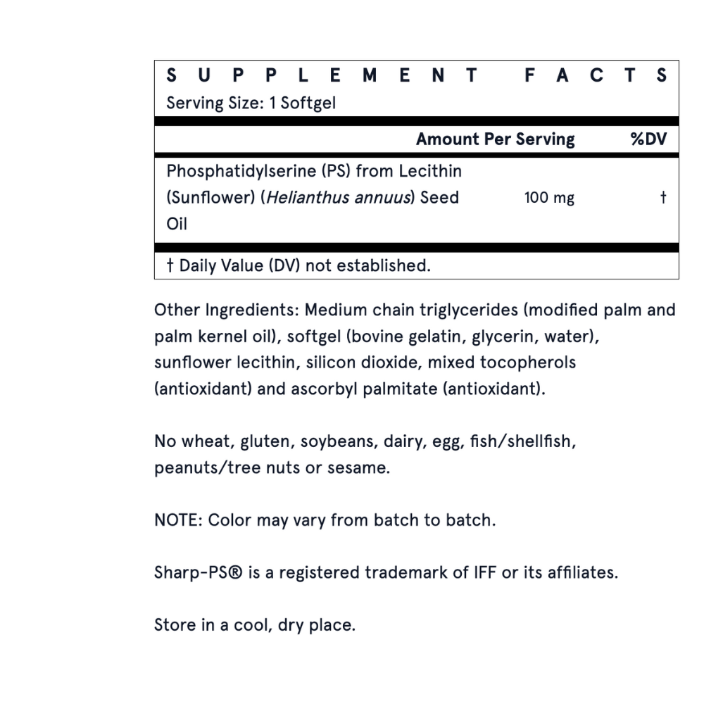 PS 100 - 100mg Softgels