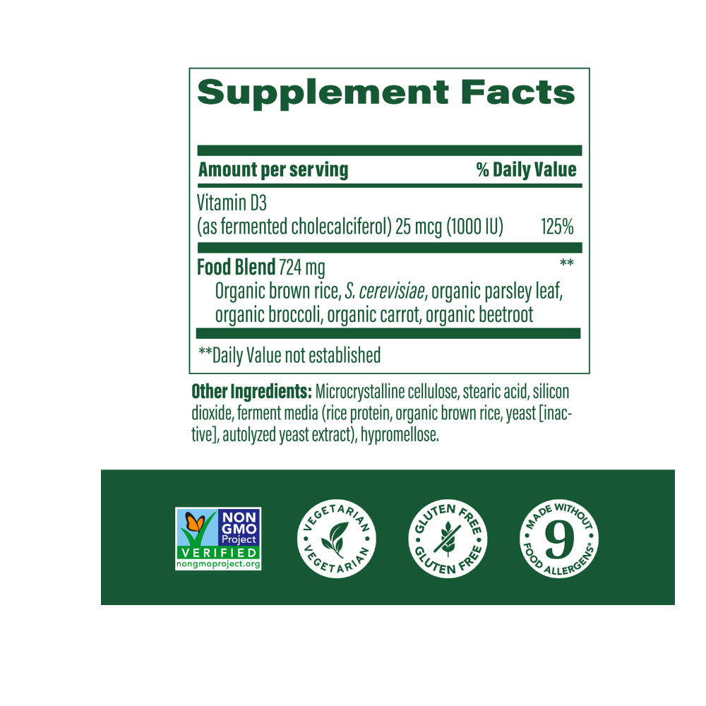 Vitamin D3 1000 Iu (25 mcg)