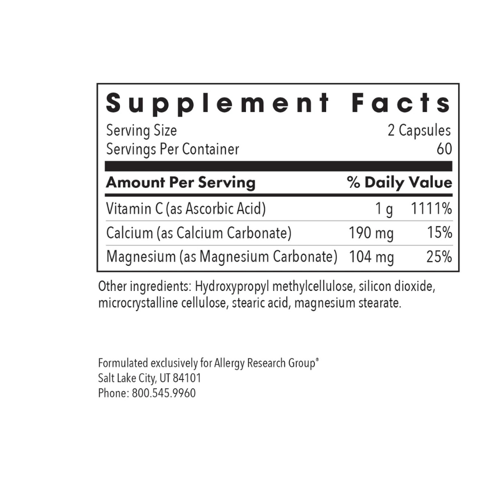 Buffered Vitamin C